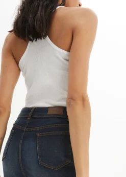 Jupe en jean extensible