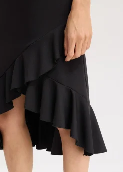 Jupe en jersey à volants