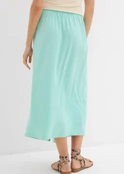 Jupe en jersey avec taille élastiquée