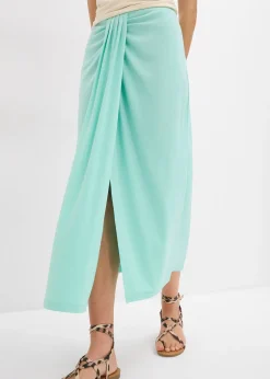 Jupe en jersey avec taille élastiquée