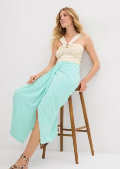 Jupe en jersey avec taille élastiquée