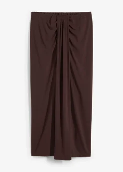 Jupe en jersey avec taille élastiquée