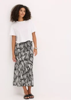 Jupe en jersey coton extensible