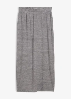 Jupe en jersey effet maille