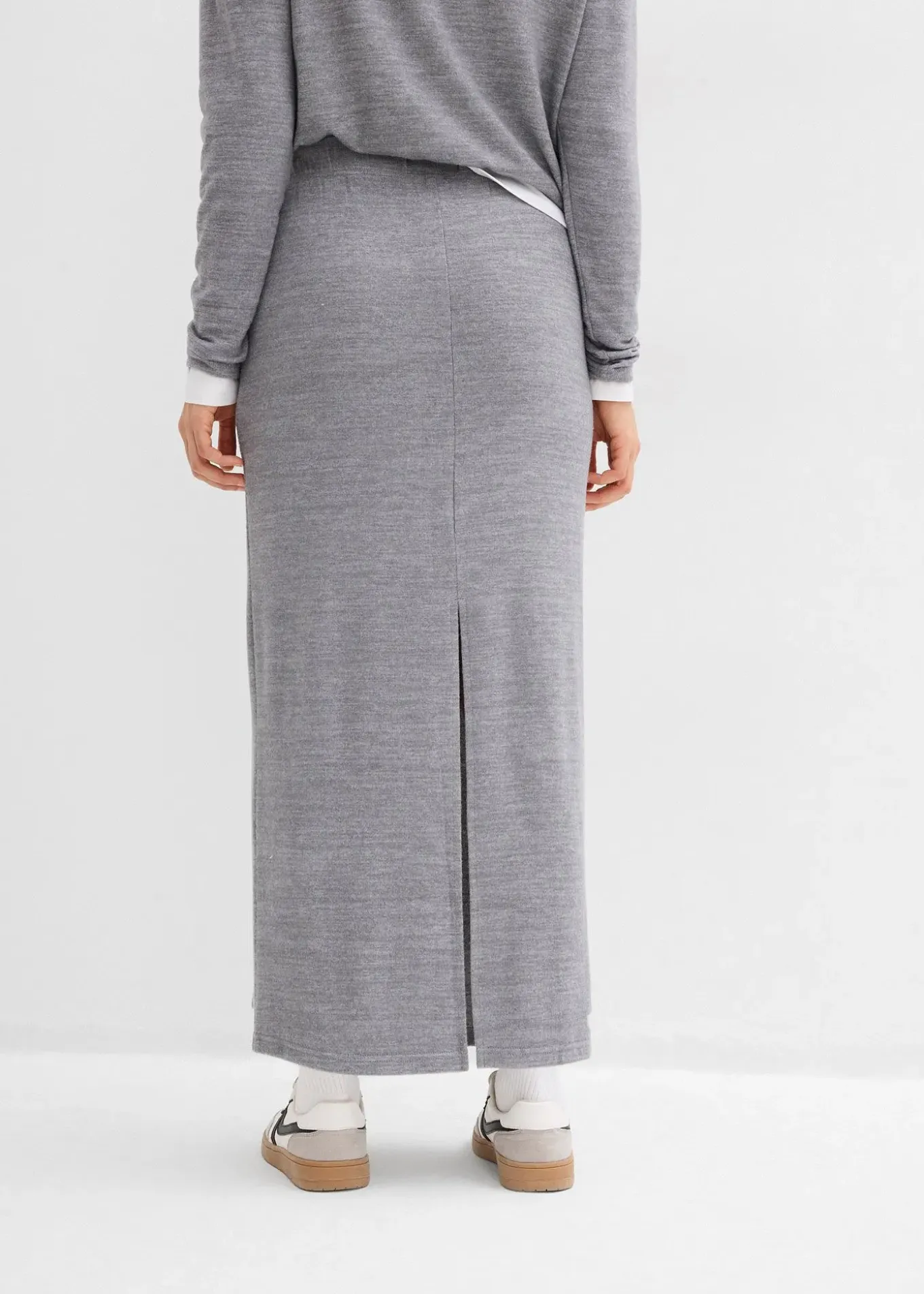 Jupe en jersey effet maille