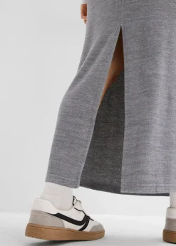 Jupe en jersey effet maille