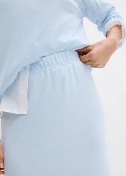 Jupe en jersey effet maille