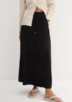 Jupe en jersey viscose