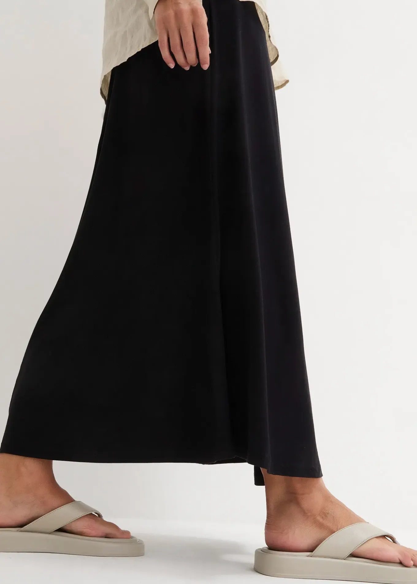 Jupe en jersey viscose