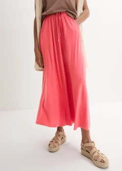 Jupe en jersey viscose