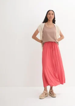 Jupe en jersey viscose