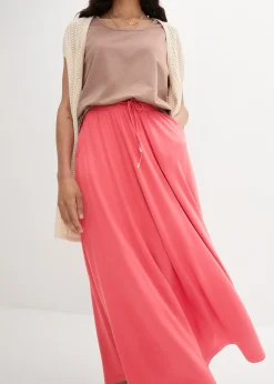 Jupe en jersey viscose