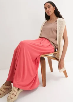 Jupe en jersey viscose