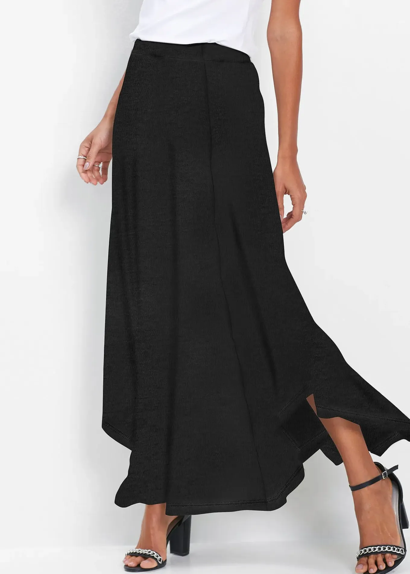 Jupe en jersey viscose