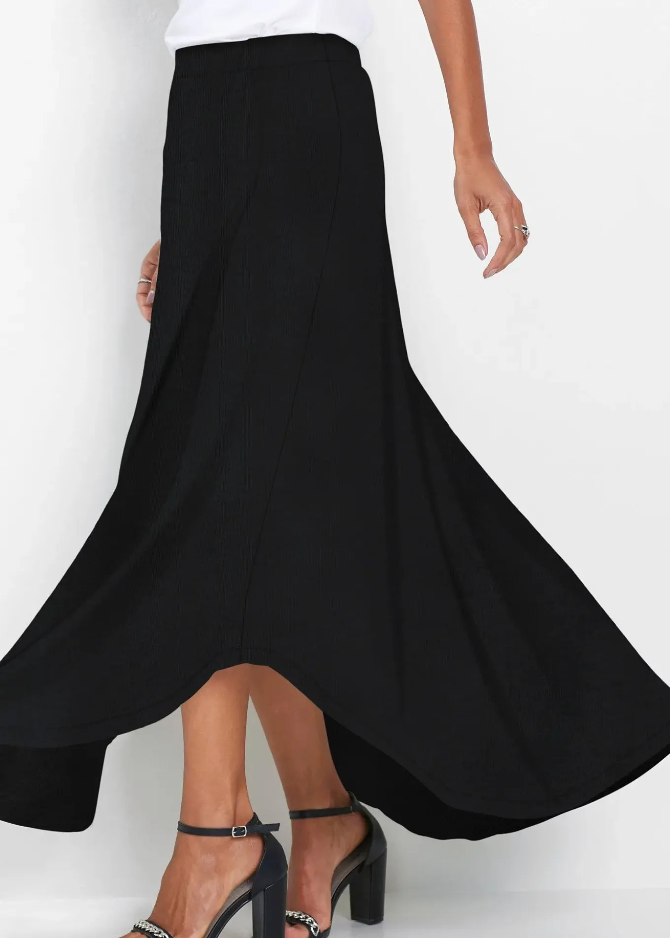 Jupe en jersey viscose