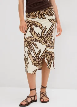 Jupe en jersey viscose douce