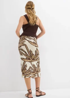 Jupe en jersey viscose douce