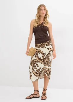 Jupe en jersey viscose douce