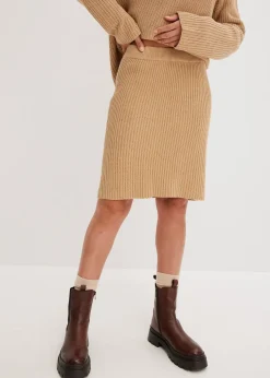 Jupe en maille 100% coton