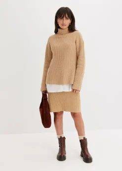 Jupe en maille 100% coton