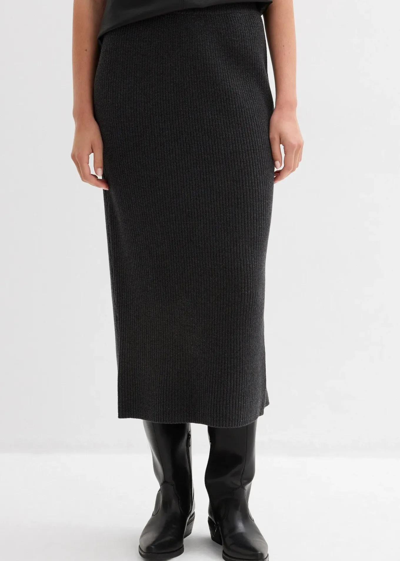 Jupe en maille 100% coton