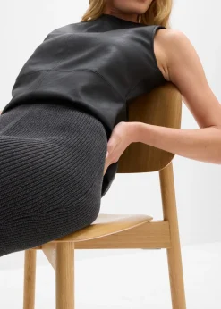 Jupe en maille 100% coton