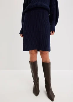 Jupe en maille 100% coton