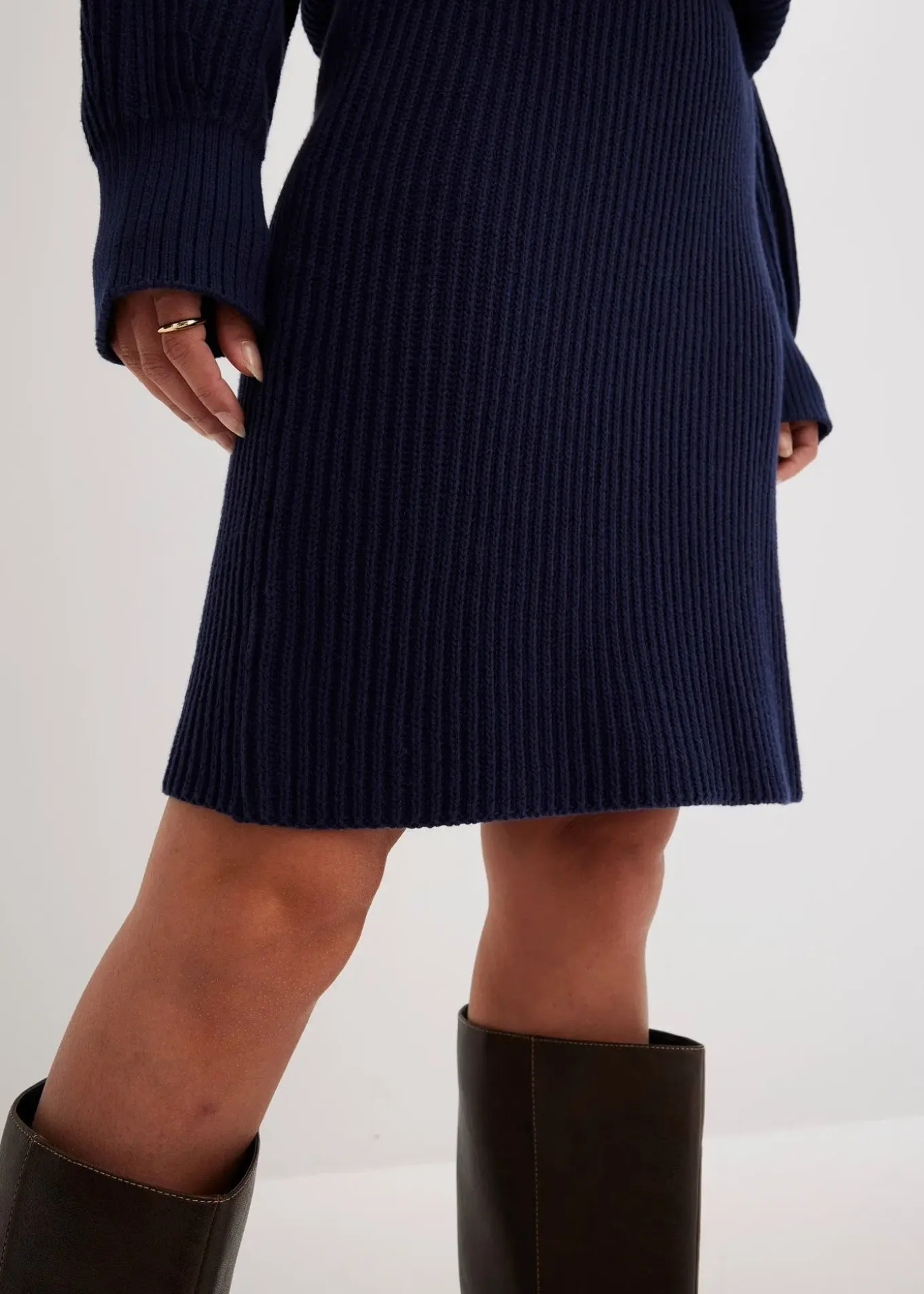 Jupe en maille 100% coton