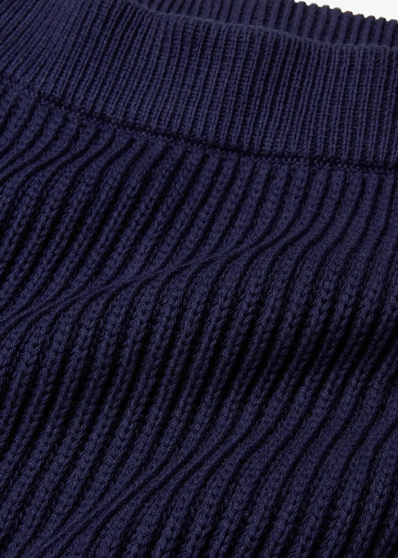 Jupe en maille 100% coton