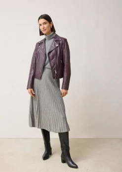 Jupe en maille avec laine mérinos