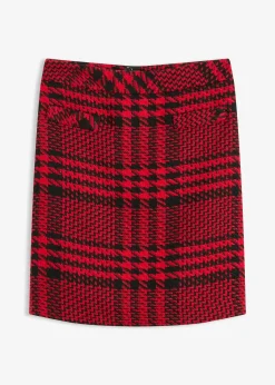 Jupe en maille bouclette