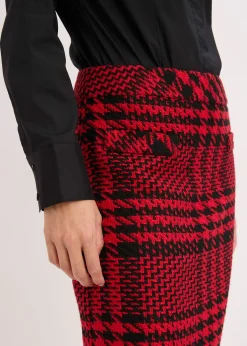 Jupe en maille bouclette