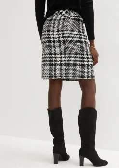 Jupe en maille bouclette