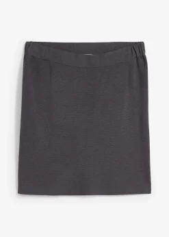 Jupe en maille de viscose mélangée
