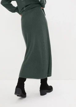 Jupe en maille, légèrement évasée