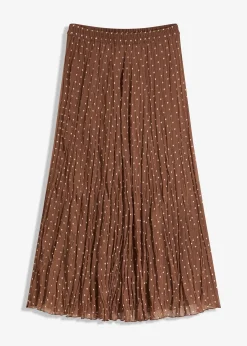 Jupe en mousseline effet froissé