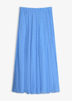 Jupe en mousseline effet froissé