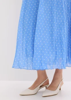 Jupe en mousseline effet froissé