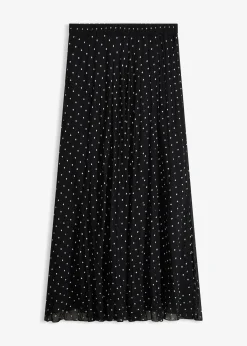 Jupe en mousseline effet froissé