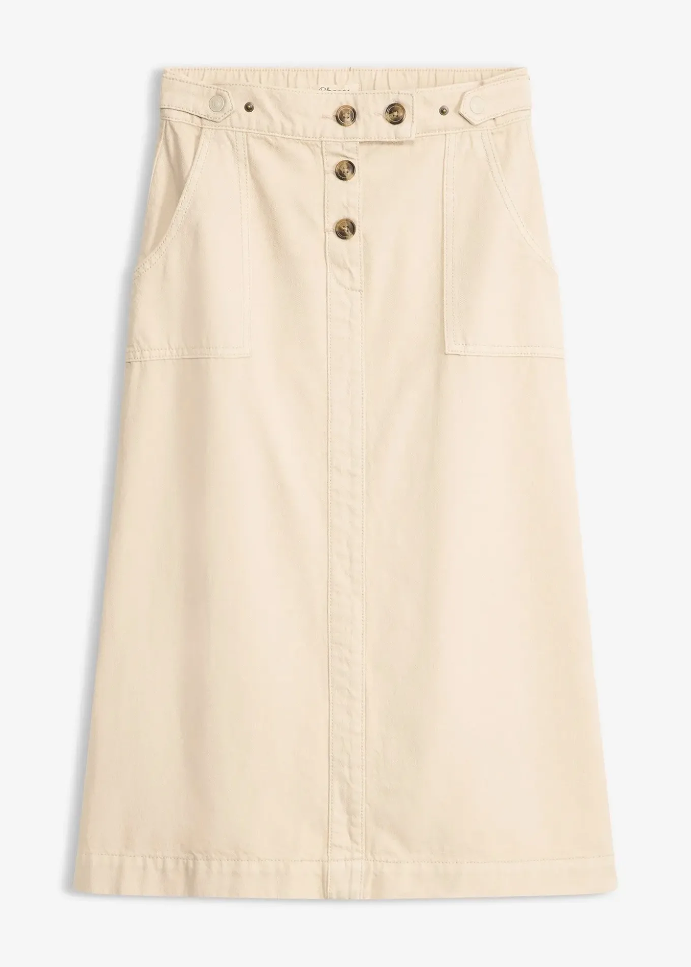 Jupe en twill 100% coton