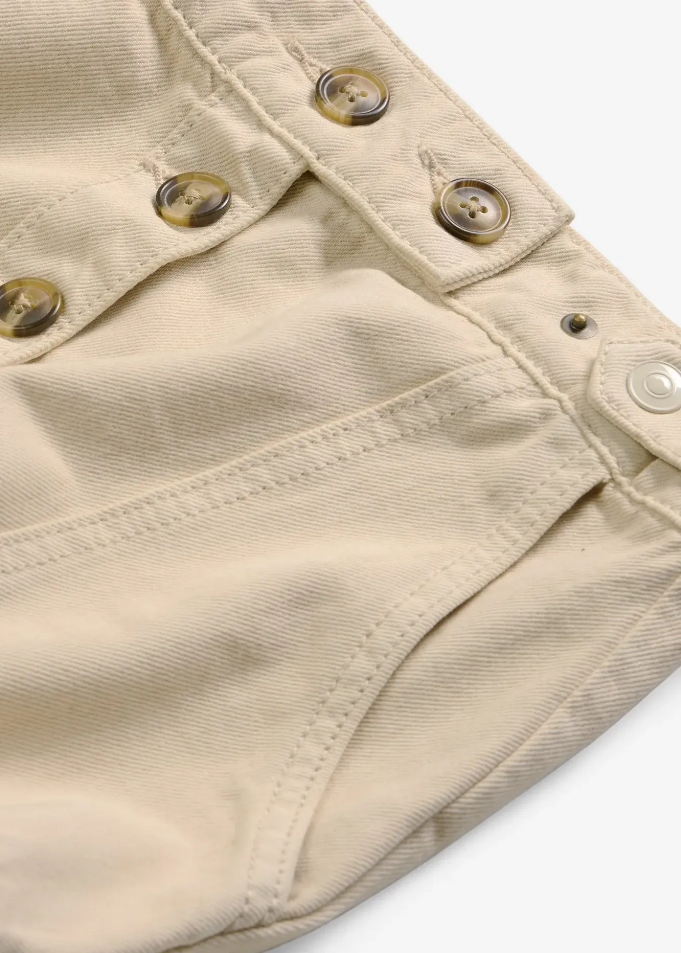 Jupe en twill 100% coton