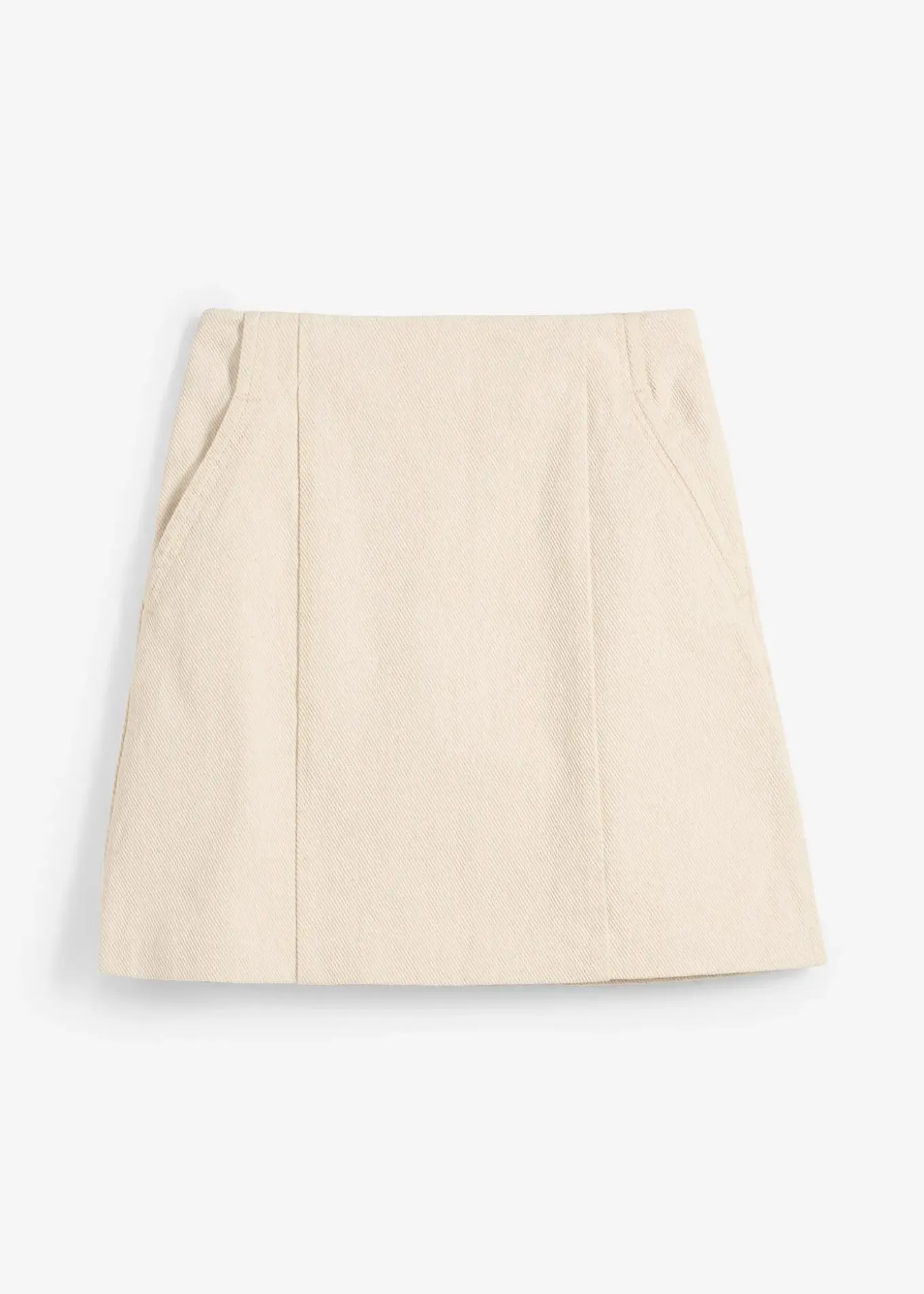 Jupe en twill 100% coton