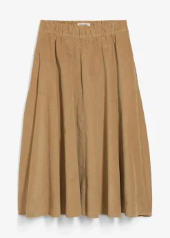 Jupe en velours côtelé, coton extensible