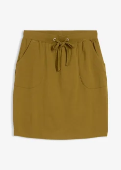 Jupe extensible en coton