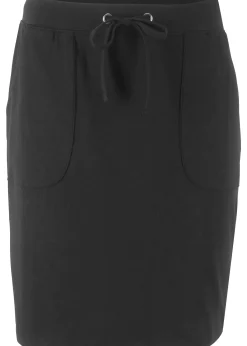 Jupe extensible en coton