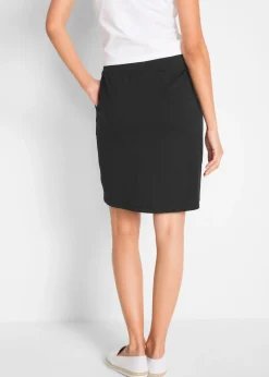 Jupe extensible en coton