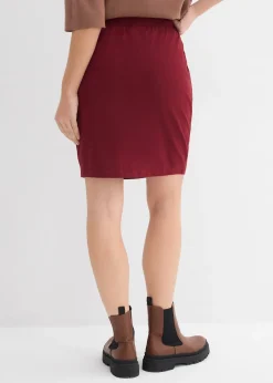 Jupe extensible en coton