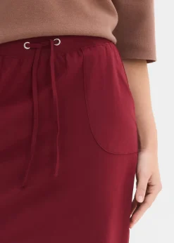 Jupe extensible en coton