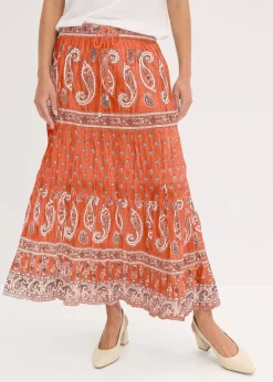 Jupe longue 100% coton