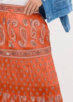 Jupe longue 100% coton